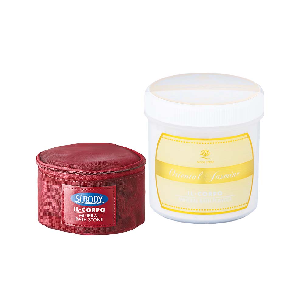 発汗セット】ミネラルバスパウダー+ミネラルバスストーン | IL-CORPO