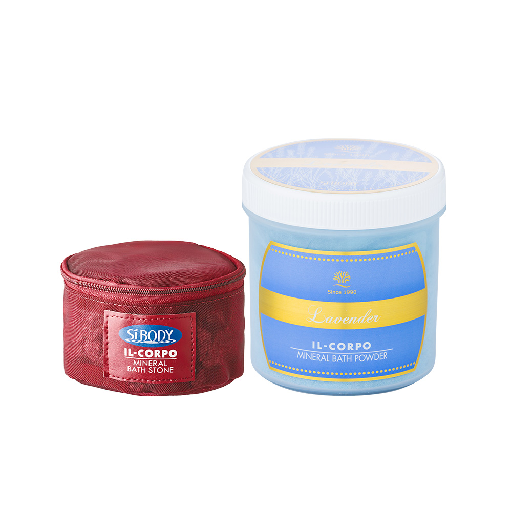 発汗セット】ミネラルバスパウダー+ミネラルバスストーン | IL-CORPO