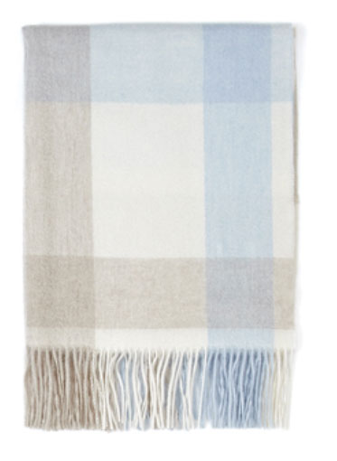 Roc 70*190 ｶｼﾐﾔ100紡毛ﾁｪｯｸｽﾄｰﾙ | Luna Luce Roca（ルナルーチェロカ