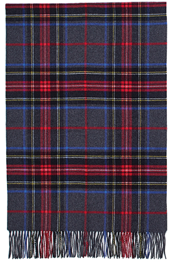 MACKINTOSH PHILOSOPHY カシミアチェック柄ストール ウォッシャブルカシミヤハウスチェックストール(マフラー