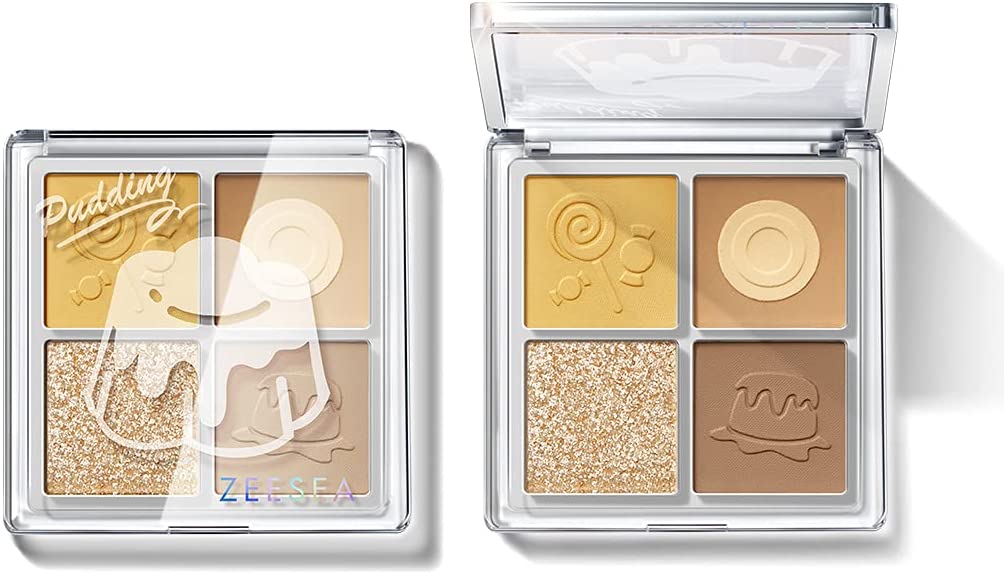 デザートコレクション4カラーアイシャドウパレット | ZEESEA（ズーシー