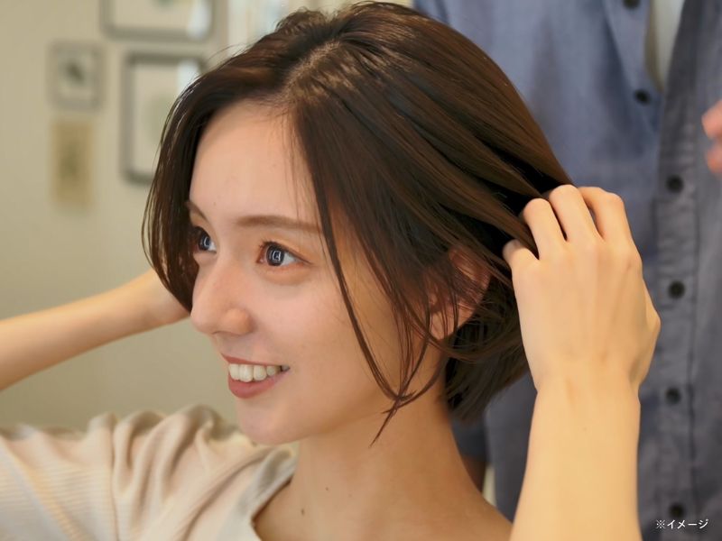再現しやすさを大切にした似合わせ【デザインカット】