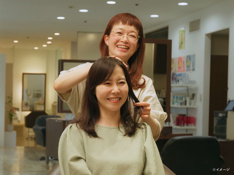 経験を積んだスタイリストが多数在籍
大人女性のための上質なデザイン