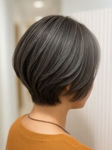 ミディアム・ミディアムヘアのカット・レングスのヘアカタログ・ヘアスタイル・髪型のイメージ・テイスト画像