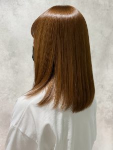 ブラウンベージュのヘアカタログ・ヘアスタイル・髪型のイメージ・テイスト画像