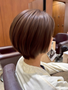 ミディアム・ミディアムヘアのカット・レングスのヘアカタログ・ヘアスタイル・髪型のイメージ・テイスト画像