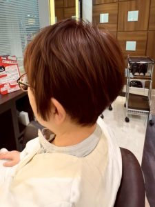 肌映えウォームブラウン×ショート画像