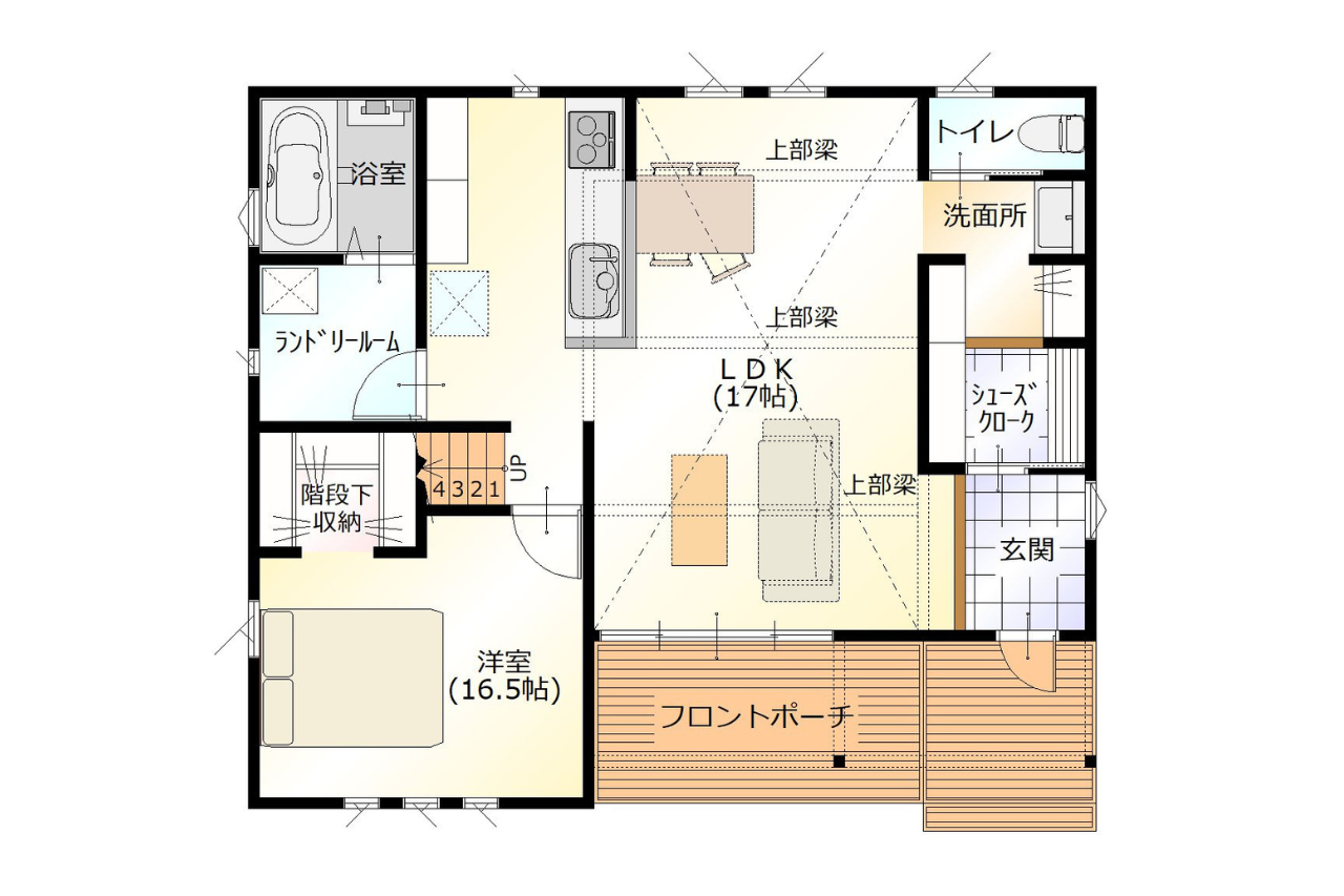 1階間取り