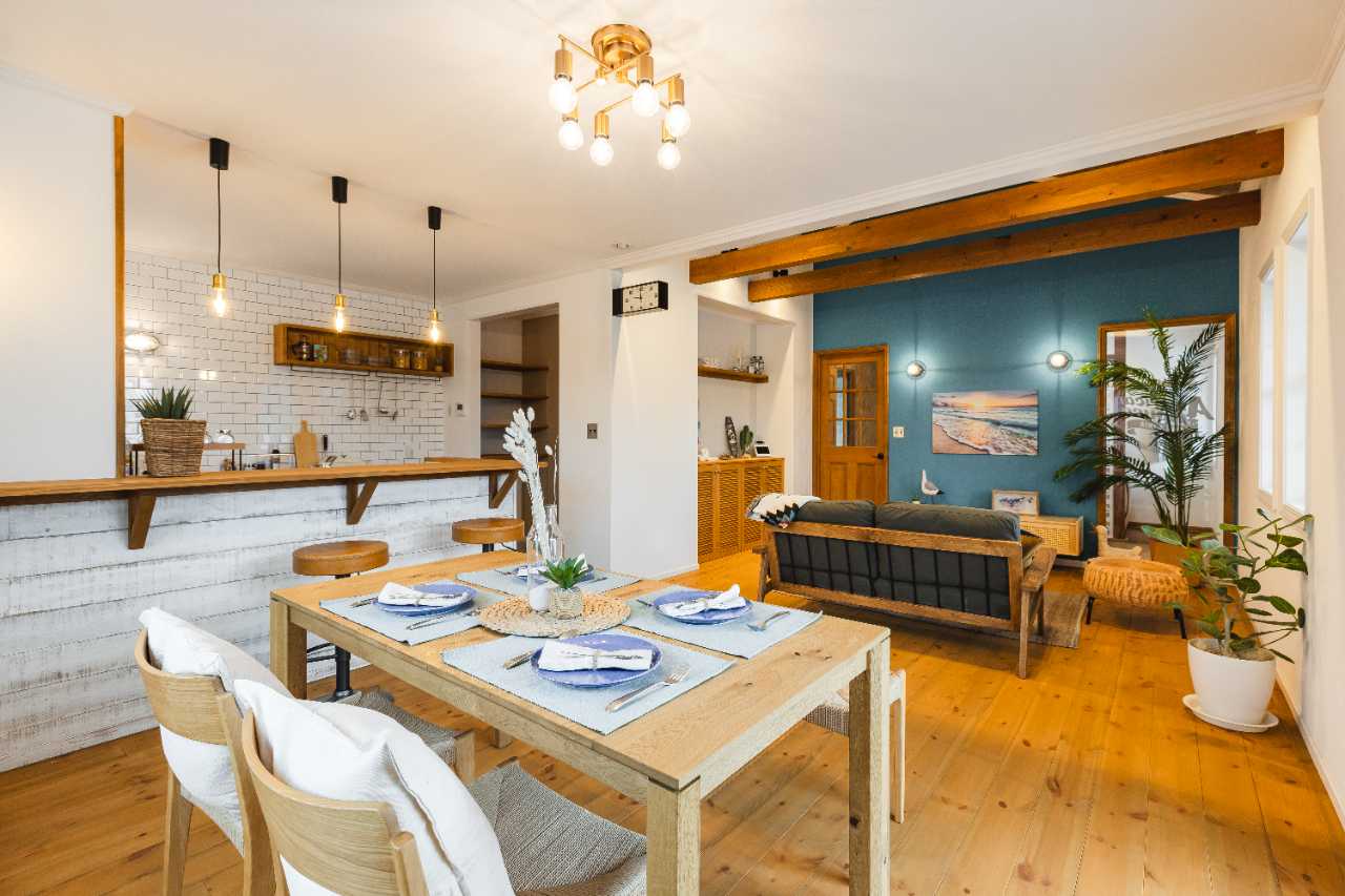 【内観】FLAT HOUSE　リビング