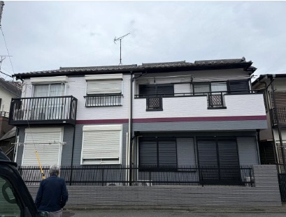 外壁塗装工事を行いました