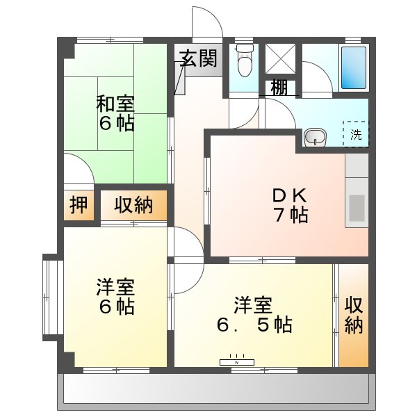エステート上松405号室