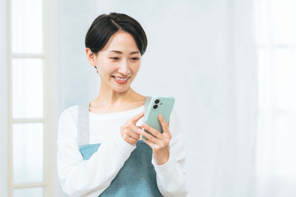 スマホで求人探し