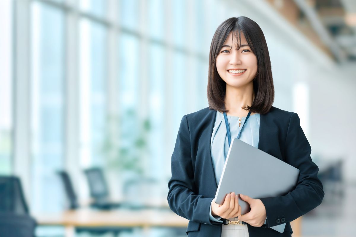 資格を持つ女性