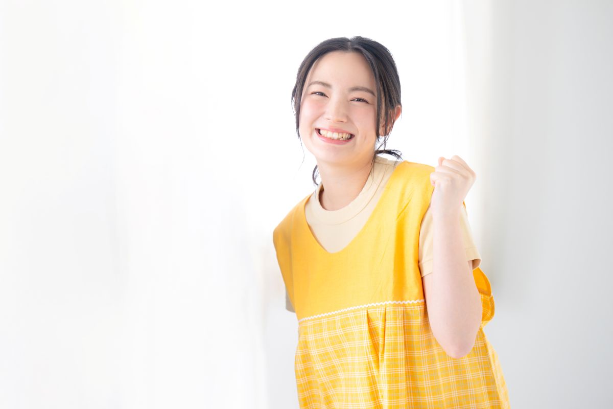 笑顔の保育士