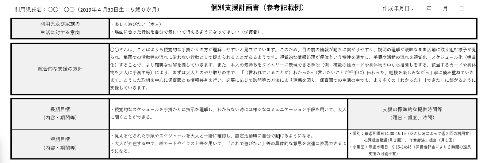 2026年最新】放課後等デイサービスの個別支援計画の書き方！全項目の