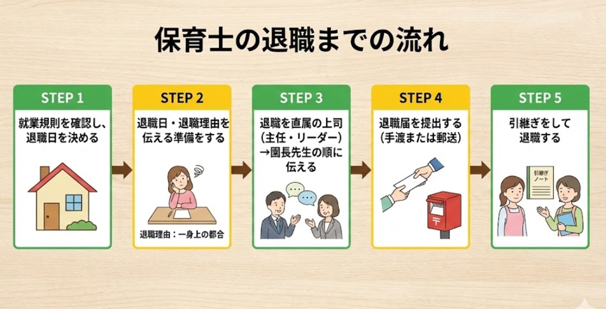 退職までの流れ