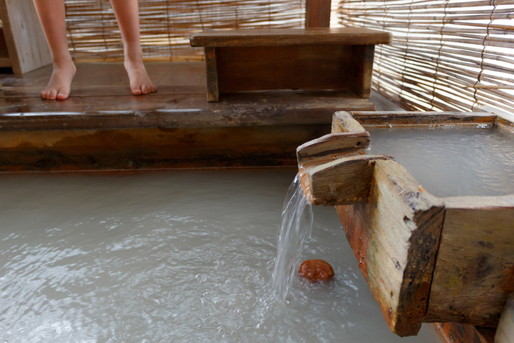 温泉のお湯