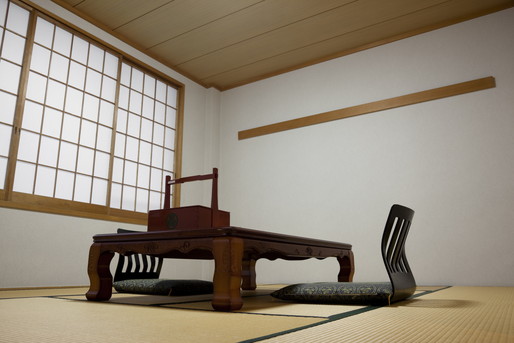 普通の部屋