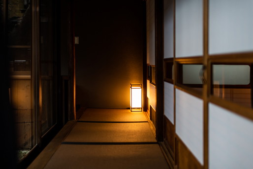 宿の明かり