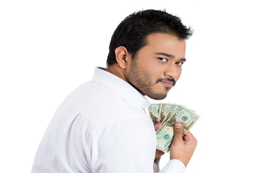 お金を払わない