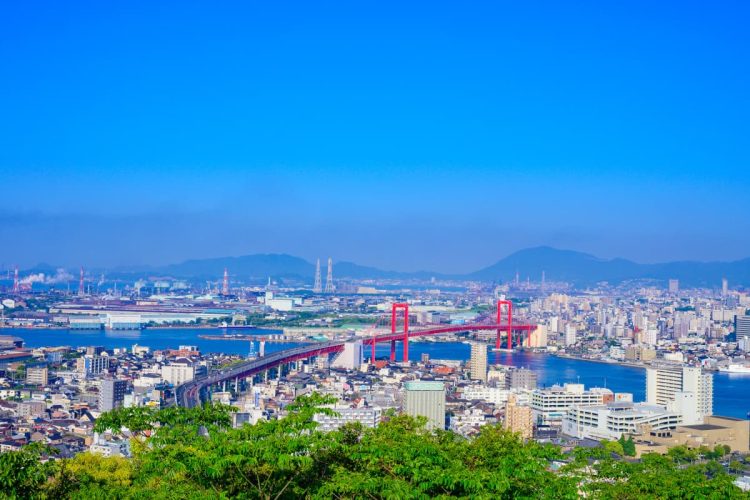 北九州市の町並み