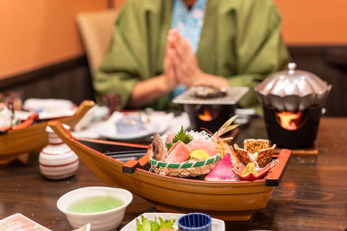 料亭の食事