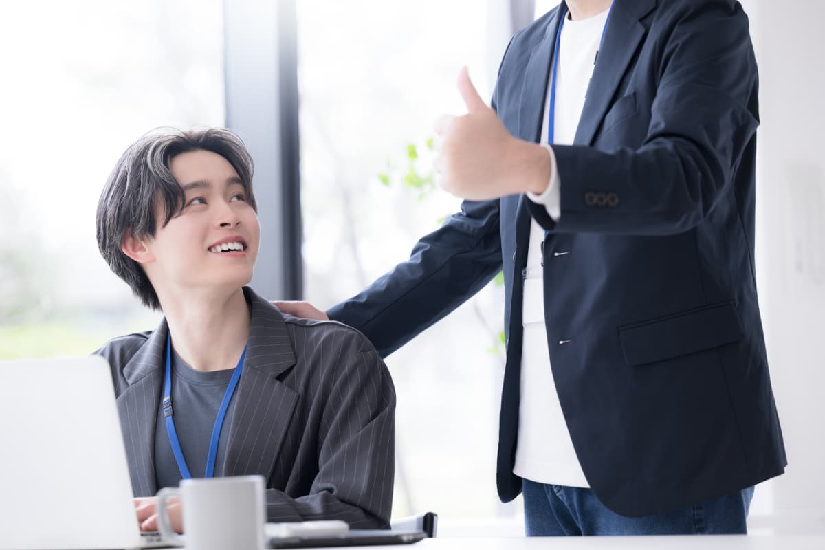 上司に評価される新入社員