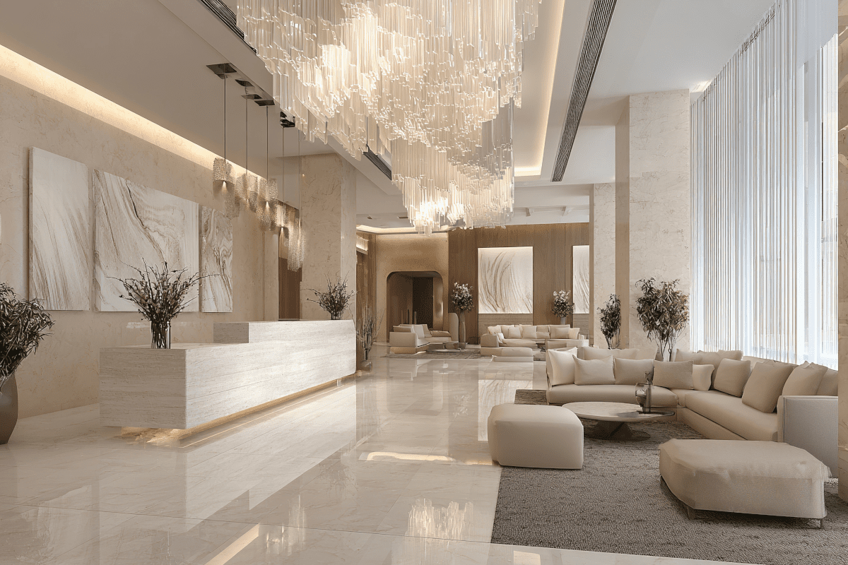 ホテルのロビー