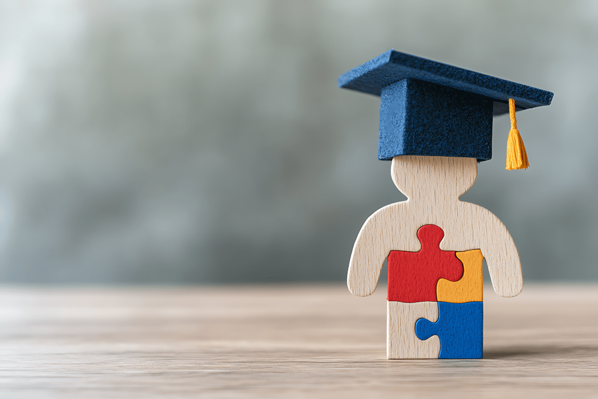 複数のピースでできた人型積み木