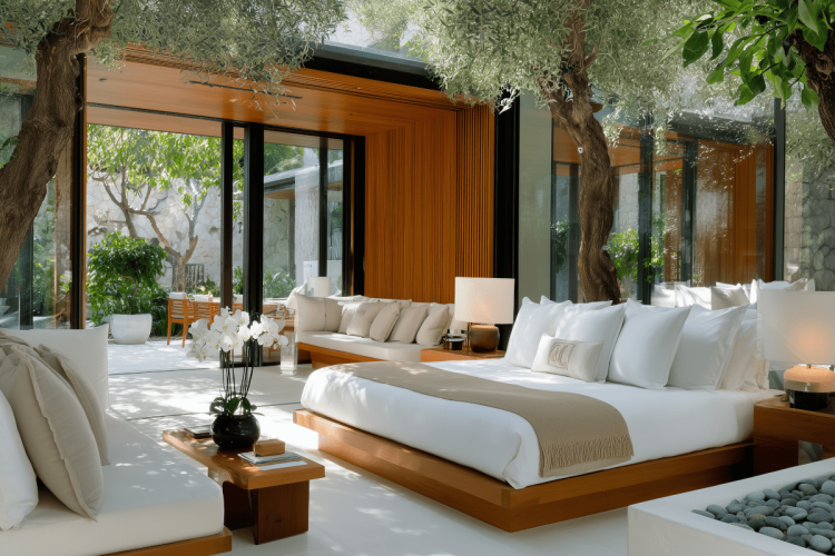 ラグジュアリーなホテル