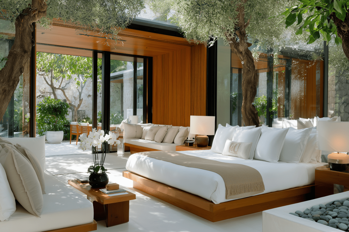 ラグジュアリーなホテル