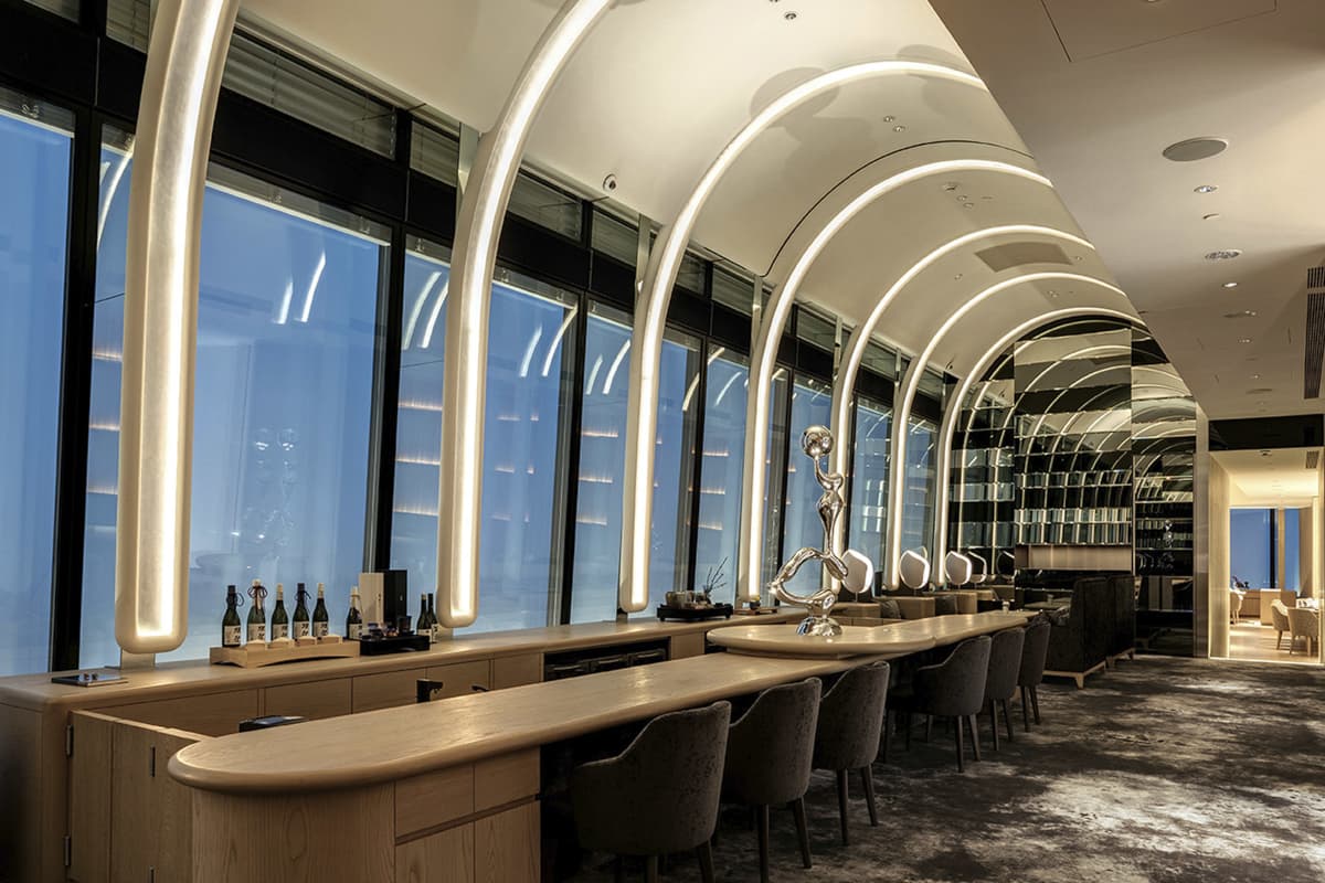 うかい台北のレストラン内装