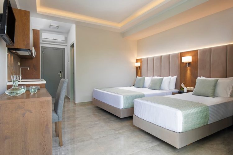 アパートメントホテルの一室