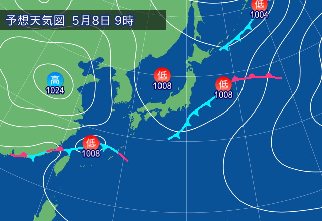 予想天気図