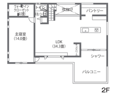 空間の余白を楽しむホテルライクな三世帯デザイン住宅