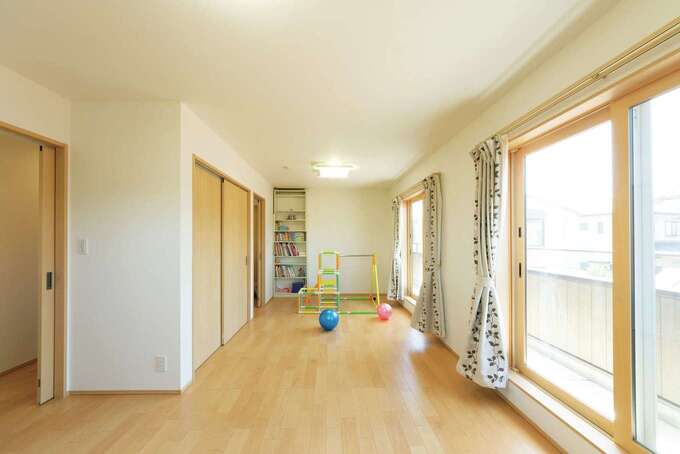 子ども部屋は成長に合わせて個室にすることもできる