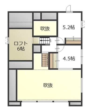 ミサワホーム静岡 大収納空間「蔵」のある平屋スタイルの家 1.5階