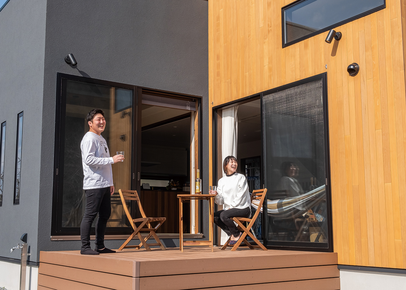 -delphi- デルフィ（藤井建築事務所） 【デザイン住宅、間取り、建築家】ウッドデッキ