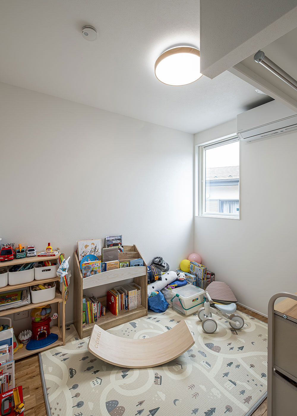 R＋house御殿場（岳南建設）【趣味、間取り、建築家】子ども部屋もシンプル