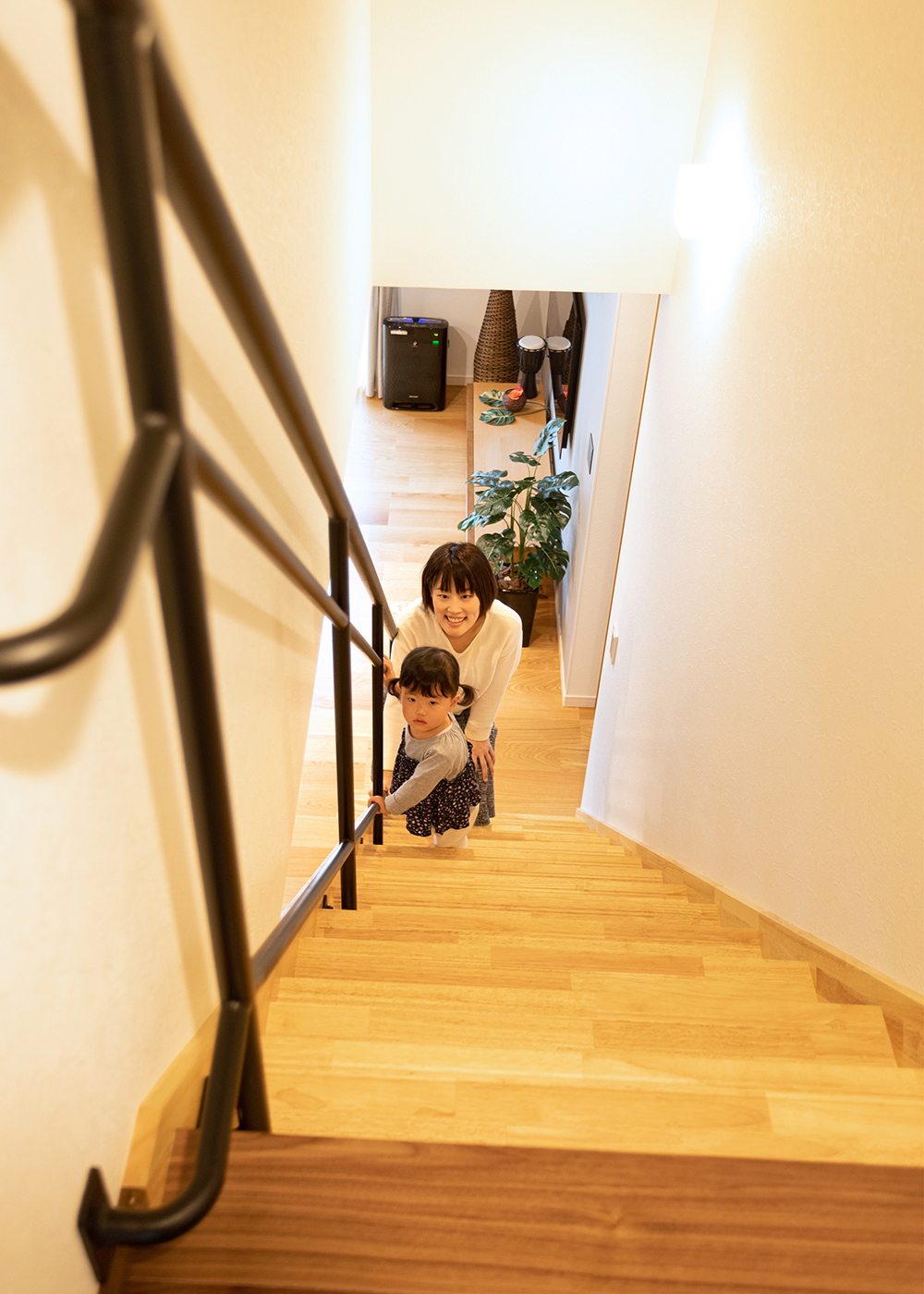 Yamaguchi Design 【省エネ、間取り、平屋】階段
