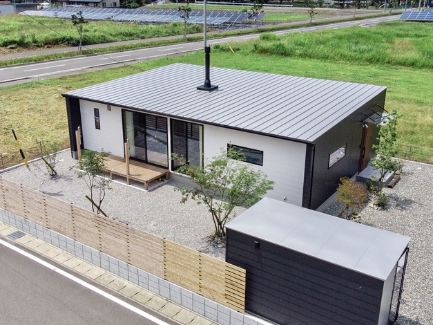 木箱HOUSE・平屋26坪2.5LDK 1315万の家「Open house・天竜区船明