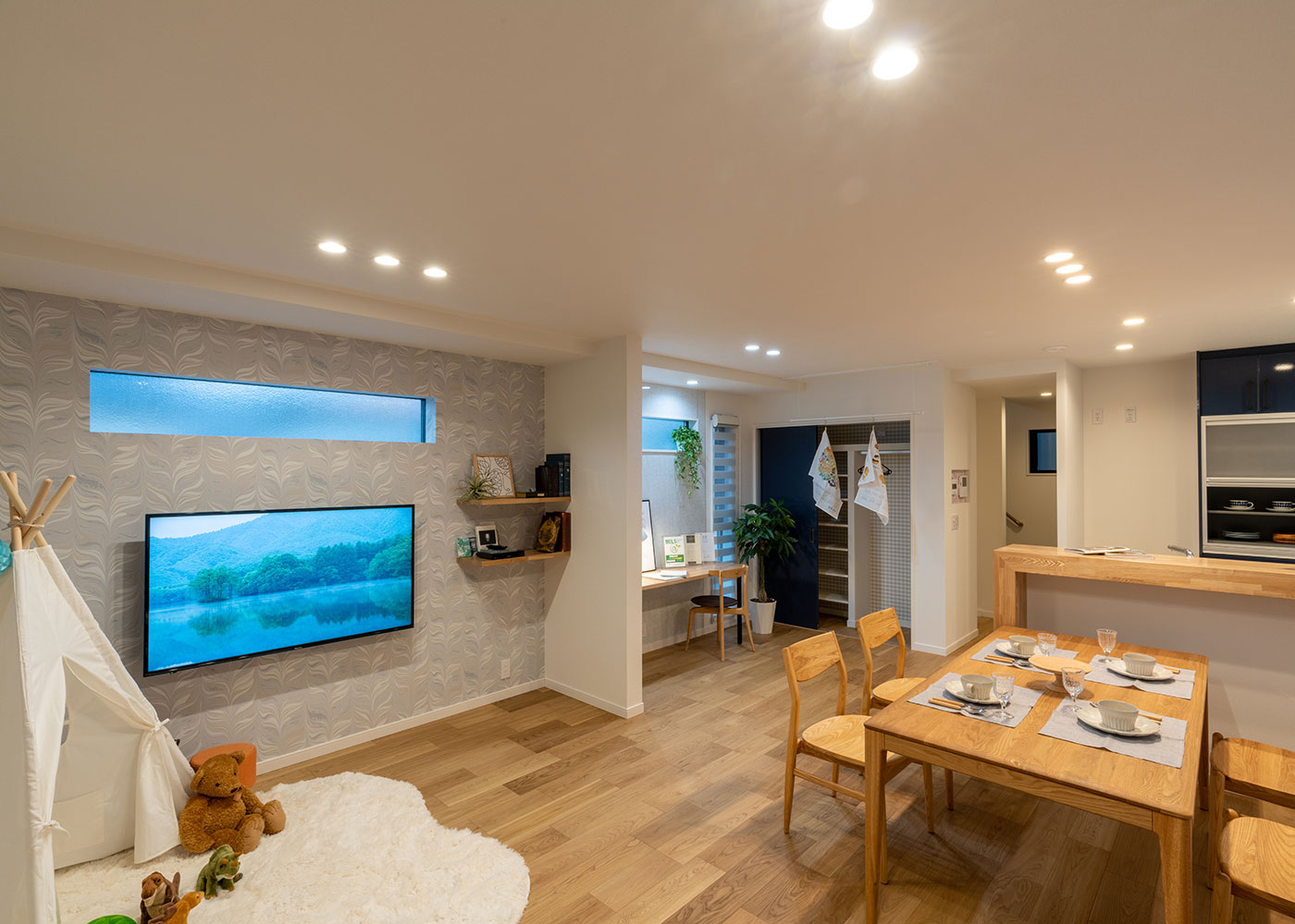 寺田工務店【収納力、狭小住宅、省エネ】LDK