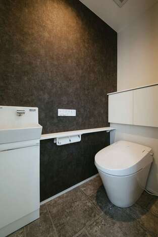 トイレのデザインまで妥協しないのが『内田建設』らしさ