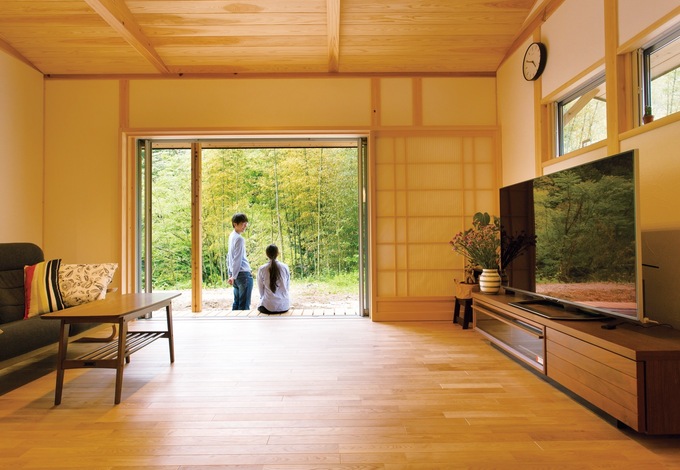 深見工務店 S-style【収納力、自然素材、平屋】