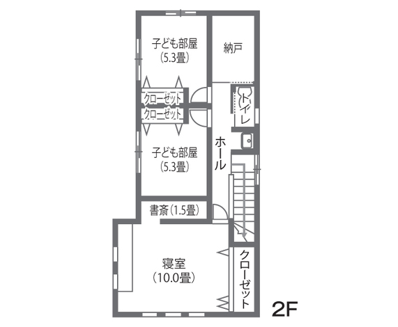 甲静ハウジング ママ目線で設計した家事ラク・育児ラクの家 2F