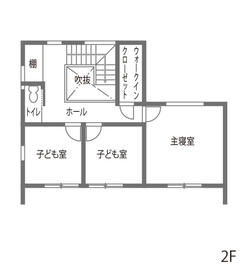 内田建設 豊橋市　トレーニングルームのある家 2階