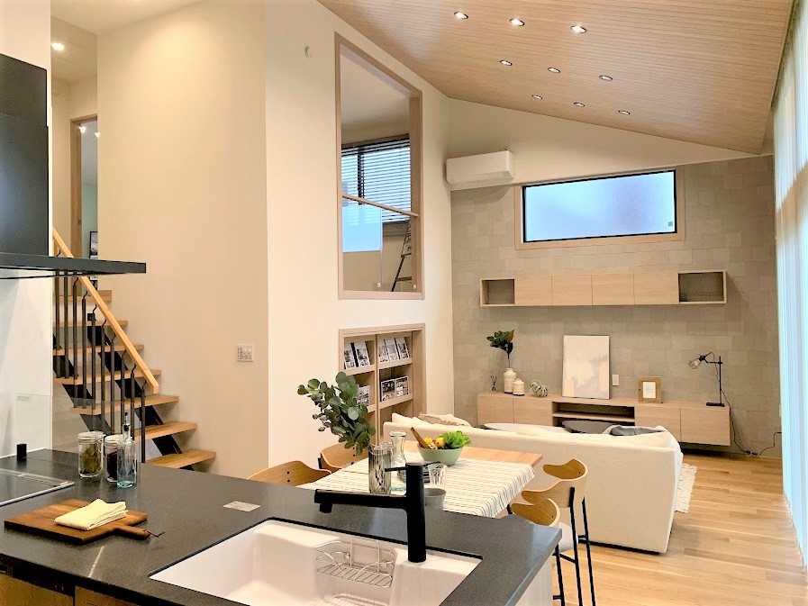 ミサワホーム静岡【収納力、平屋、スキップフロア】1.5階スキップフロアで縦の空間を有効活用。これまでの平屋の常識にとらわれない新しいカタチ