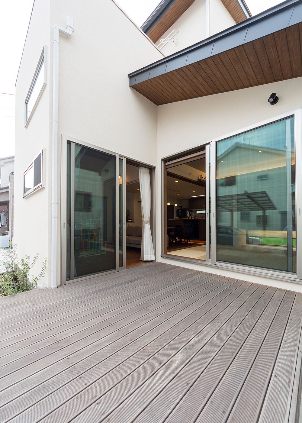 -delphi- デルフィ（藤井建築事務所） 【デザイン住宅、自然素材、建築家】ウッドデッキ