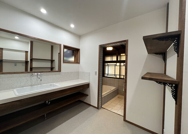 瀧建設 一級建築士事務所 受け継がれた歴史と現代的な快適・便利を融合、築140年の古民家リノベ 画像11