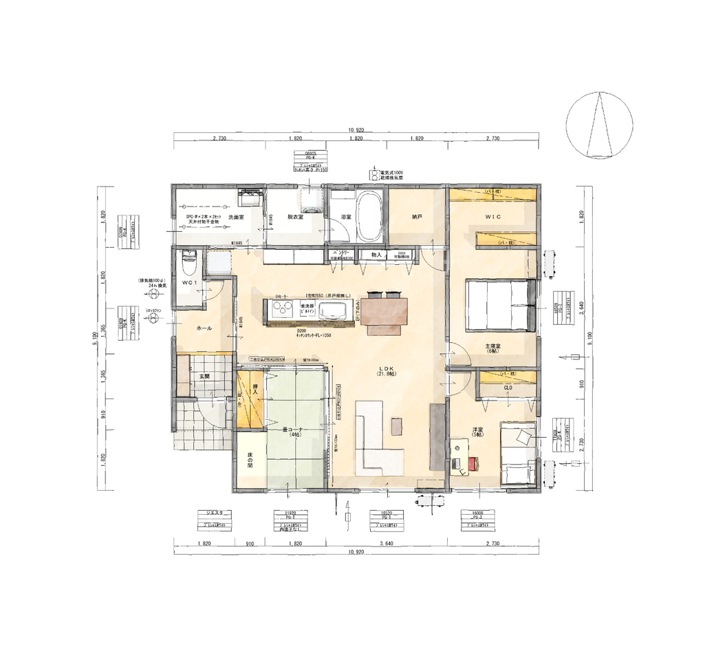 南道路 29坪1,842万（月々4.7万円） | JUST LUCKY HOUSE（山田工務店
